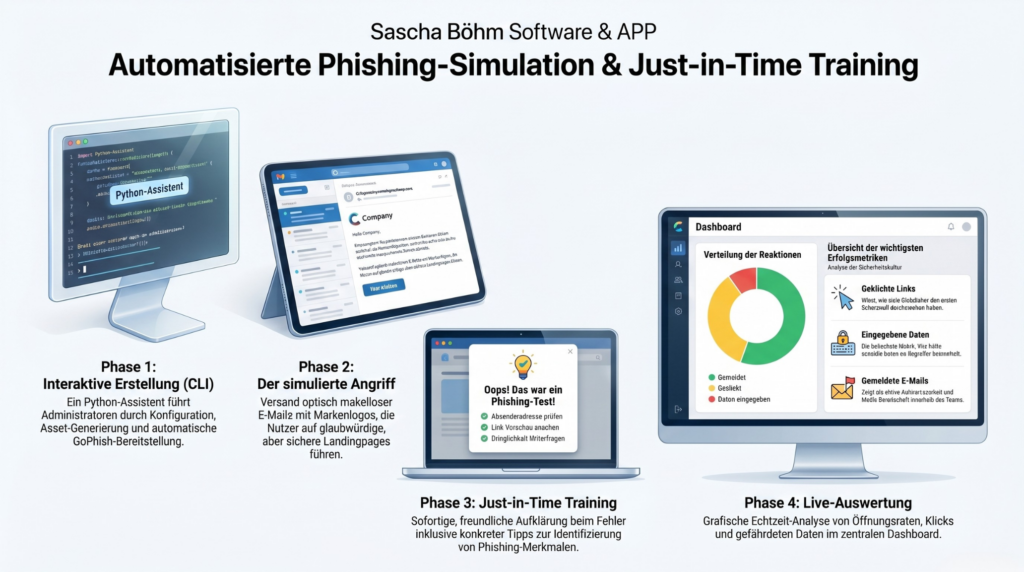 Automatisierte Phishing-Simulation: Warum Just-in-Time Training die beste Firewall für dein Team ist